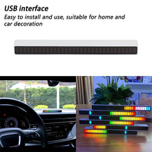 RGB Rhythm Lights 32 Color Voice-Activated LED Ambient Light for Car & Home