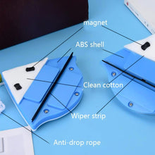 DOUBLE FACE GLASS CLEANER WINDOW SQUEEGEE, MAGNETIC WINDOW WASHING EQUIPMENT