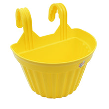 Multicolor Hanging Plastic Planters Orchid Relling , For Plantation,(1pc)