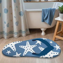 Starfish Design Slipper Pattern Floor Mat (45*90)