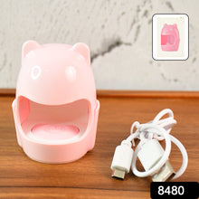 Mini Led Nail Dryer  Usb Rechargeable Nail Polish Curing Lamp (1 Pc)