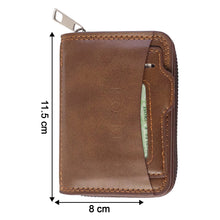 Premium Multipurpose Zip Closure Card Holder Wallet (1 Pc)