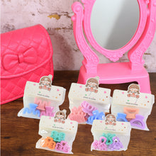 Plastic Small Hair Clips For Girls Kids Hair Accessories (3 Pcs Set  Mix Color  Design)
