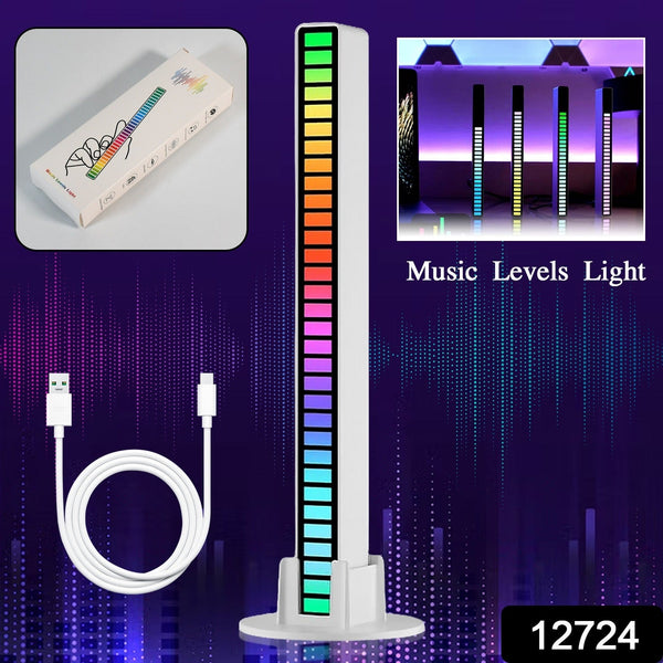 RGB Rhythm Lights 32 Color Voice-Activated LED Ambient Light for Car & Home