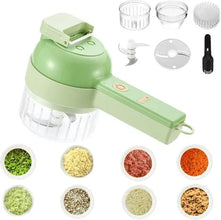 4 in 1 Portable Electric Vegetable Cutter Set