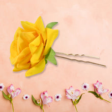 Colourful Flowing Flower Hair Pin (4 Pcs Set  Mix Color)