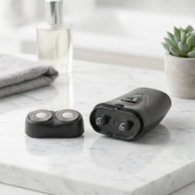 Portable Electric Shaver For Men  Compact Rechargeable  Cordless