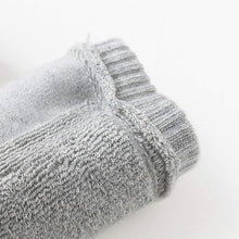 Light Grey Toddler Wool Knit Leg Warmer (Knee Guard)